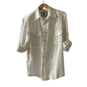 White Button-Up Shirt